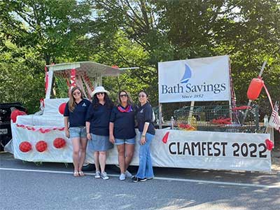 Yarmouth Clam Fest 2022 float